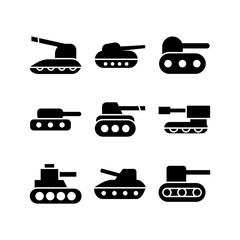 tank icon or logo isolated sign symbol vector illustration - high quality black style vector icons
