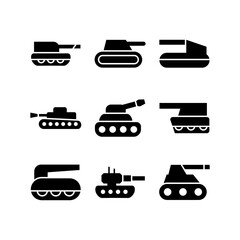 tank icon or logo isolated sign symbol vector illustration - high quality black style vector icons
