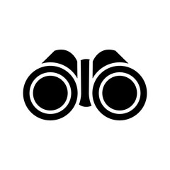 binoculars icon or logo isolated sign symbol vector illustration - high quality black style vector icons
