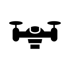 drone icon or logo isolated sign symbol vector illustration - high quality black style vector icons
