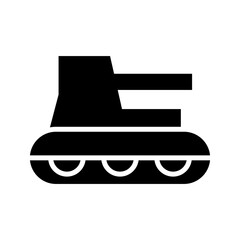 tank icon or logo isolated sign symbol vector illustration - high quality black style vector icons
