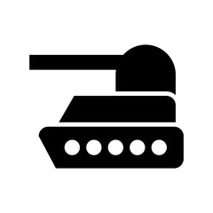 tank icon or logo isolated sign symbol vector illustration - high quality black style vector icons