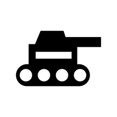 tank icon or logo isolated sign symbol vector illustration - high quality black style vector icons
