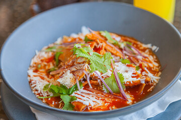 Chilaquiles Rojos, Comida Mexicana