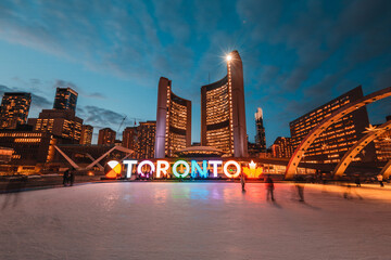Toronto city hall at Ontario, Canada