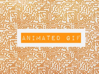 animated gif circuit board background