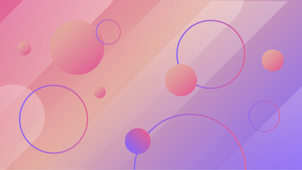 Modern colorful geometric vector background