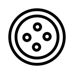 button icon or logo isolated sign symbol vector illustration - high quality black style vector icons
