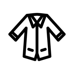 coat icon or logo isolated sign symbol vector illustration - high quality black style vector icons
