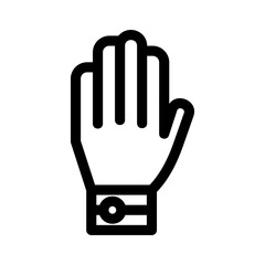 Obraz premium gloves icon or logo isolated sign symbol vector illustration - high quality black style vector icons 