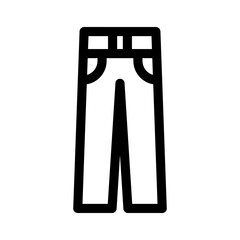 jeans icon or logo isolated sign symbol vector illustration - high quality black style vector icons
