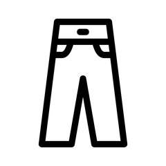 jeans icon or logo isolated sign symbol vector illustration - high quality black style vector icons
