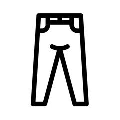 jeans icon or logo isolated sign symbol vector illustration - high quality black style vector icons
