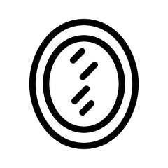mirror icon or logo isolated sign symbol vector illustration - high quality black style vector icons
