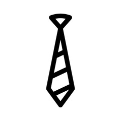 necktie icon or logo isolated sign symbol vector illustration - high quality black style vector icons
