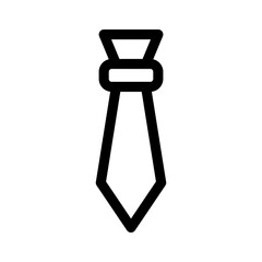 necktie icon or logo isolated sign symbol vector illustration - high quality black style vector icons
