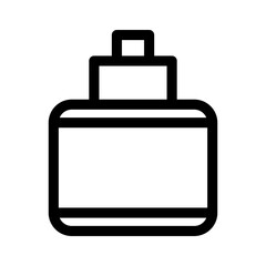 perfume icon or logo isolated sign symbol vector illustration - high quality black style vector icons
