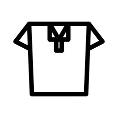 Obraz premium polo shirt icon or logo isolated sign symbol vector illustration - high quality black style vector icons 