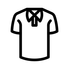 polo shirt icon or logo isolated sign symbol vector illustration - high quality black style vector icons
