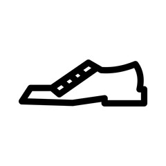 shoe icon or logo isolated sign symbol vector illustration - high quality black style vector icons
