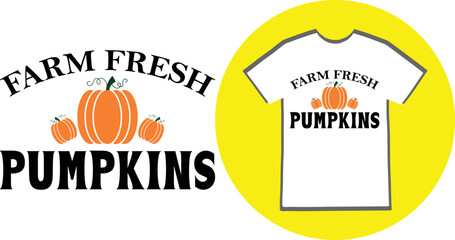Pumpkin t shirt design for women's