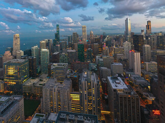 Obraz premium Chicago Skyline