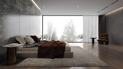 Minimalist Luxury Bedroom