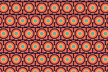 Geometric seamless pattern