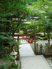 天河神社の鳥居