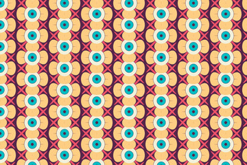 Geometric seamless pattern