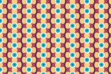 Geometric seamless pattern