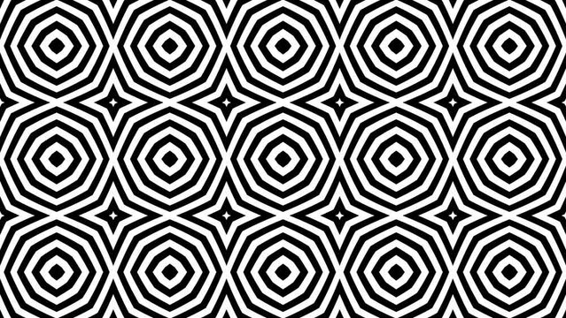 black and white seamless pattern