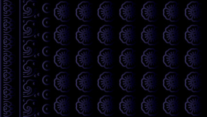 Gradient Color Fabric Pattern Design Vector Illustration 