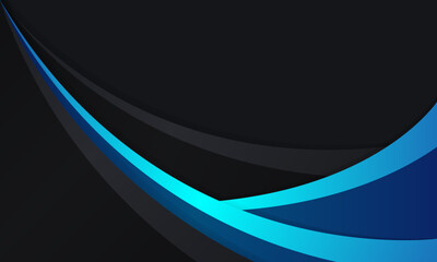 Modern black and blue color background overlap layers