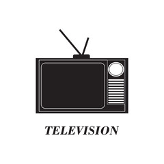 television icon logo vector design