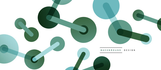 Network concept abstract background. Dots connection. Big data idea. Business template for wallpaper, banner, background or landing