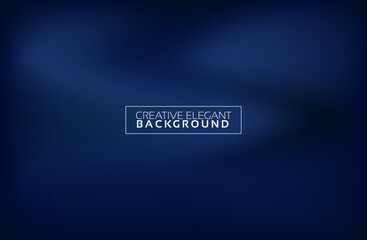 Modern abstract gradient dark  blue banner background