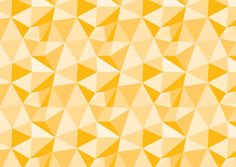 ポリゴン背景 黄色