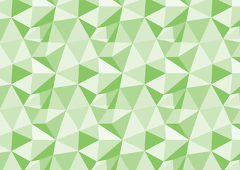 ポリゴン背景 緑