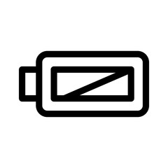 battery icon or logo isolated sign symbol vector illustration - high quality black style vector icons
