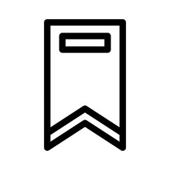 bookmark icon or logo isolated sign symbol vector illustration - high quality black style vector icons
