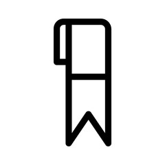 bookmark icon or logo isolated sign symbol vector illustration - high quality black style vector icons
