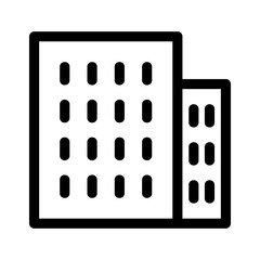 building icon or logo isolated sign symbol vector illustration - high quality black style vector icons
