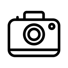 camera icon or logo isolated sign symbol vector illustration - high quality black style vector icons
