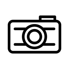 camera icon or logo isolated sign symbol vector illustration - high quality black style vector icons
