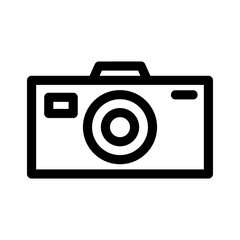 camera icon or logo isolated sign symbol vector illustration - high quality black style vector icons
