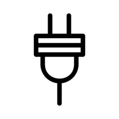 plug icon or logo isolated sign symbol vector illustration - high quality black style vector icons

