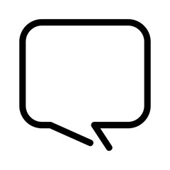 speech bubble icon or logo isolated sign symbol vector illustration - high quality black style vector icons
