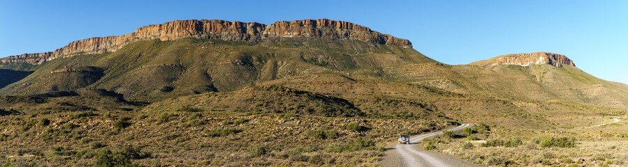 Scenic view on Potlekkertjie Loop in Karoo National Park, Beaufort West, Western Cape, South Africa