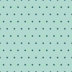 Rhombus square seamless pattern green mint geometric background for textile design and decoration